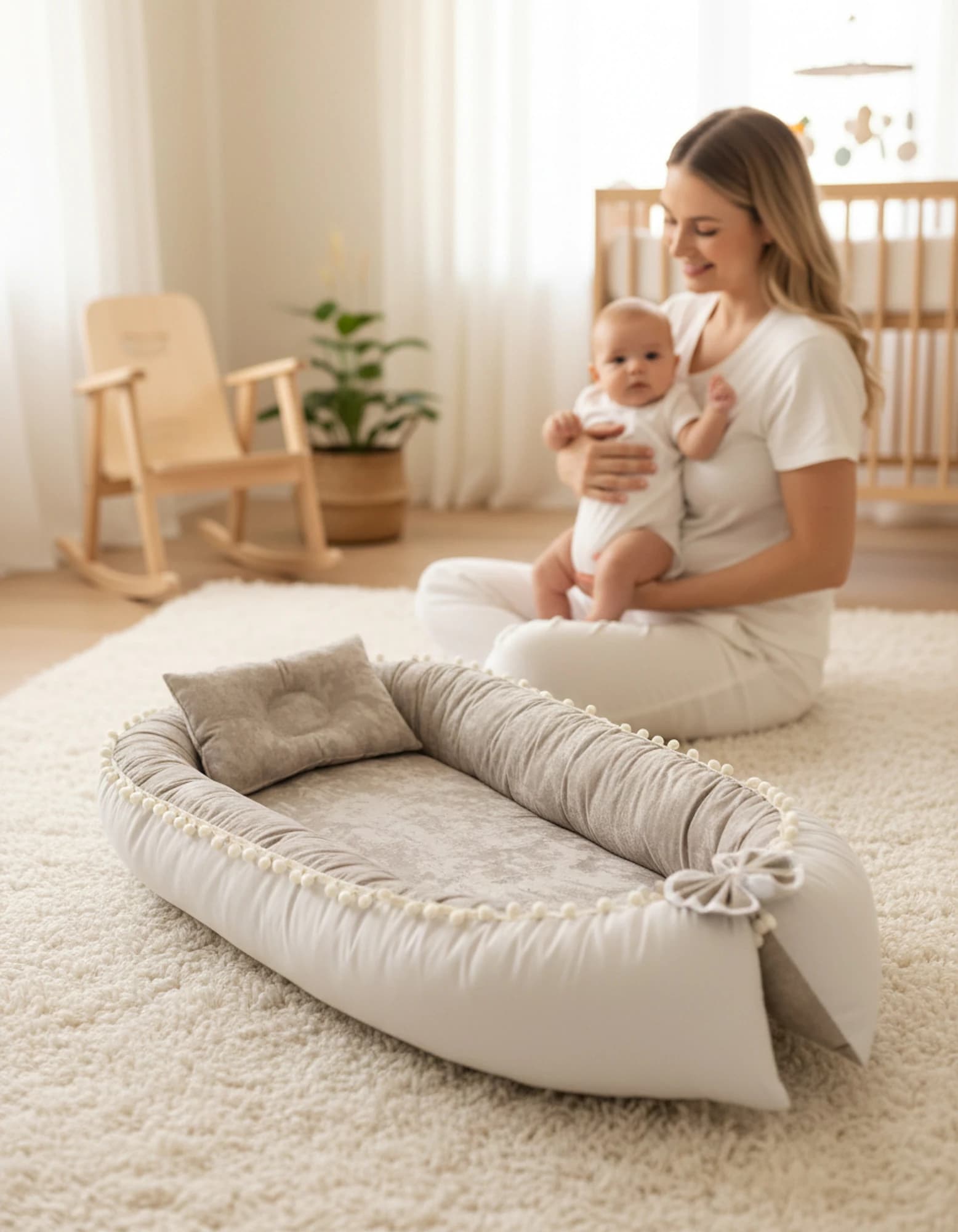 Yatak Ve Ortopedik Yastik Natural Ponpon Seri