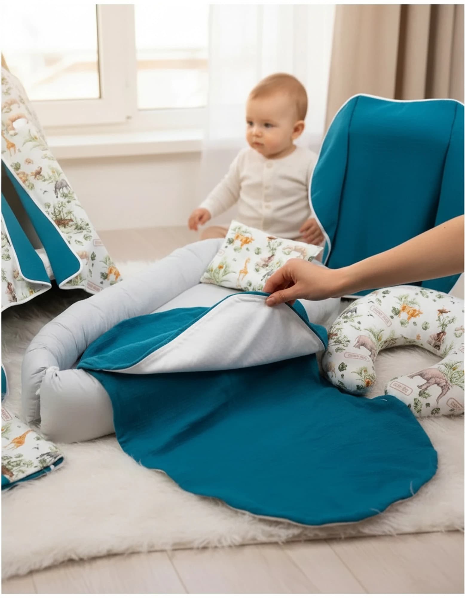 Full Set Muslin Set BabyNest görsel 6