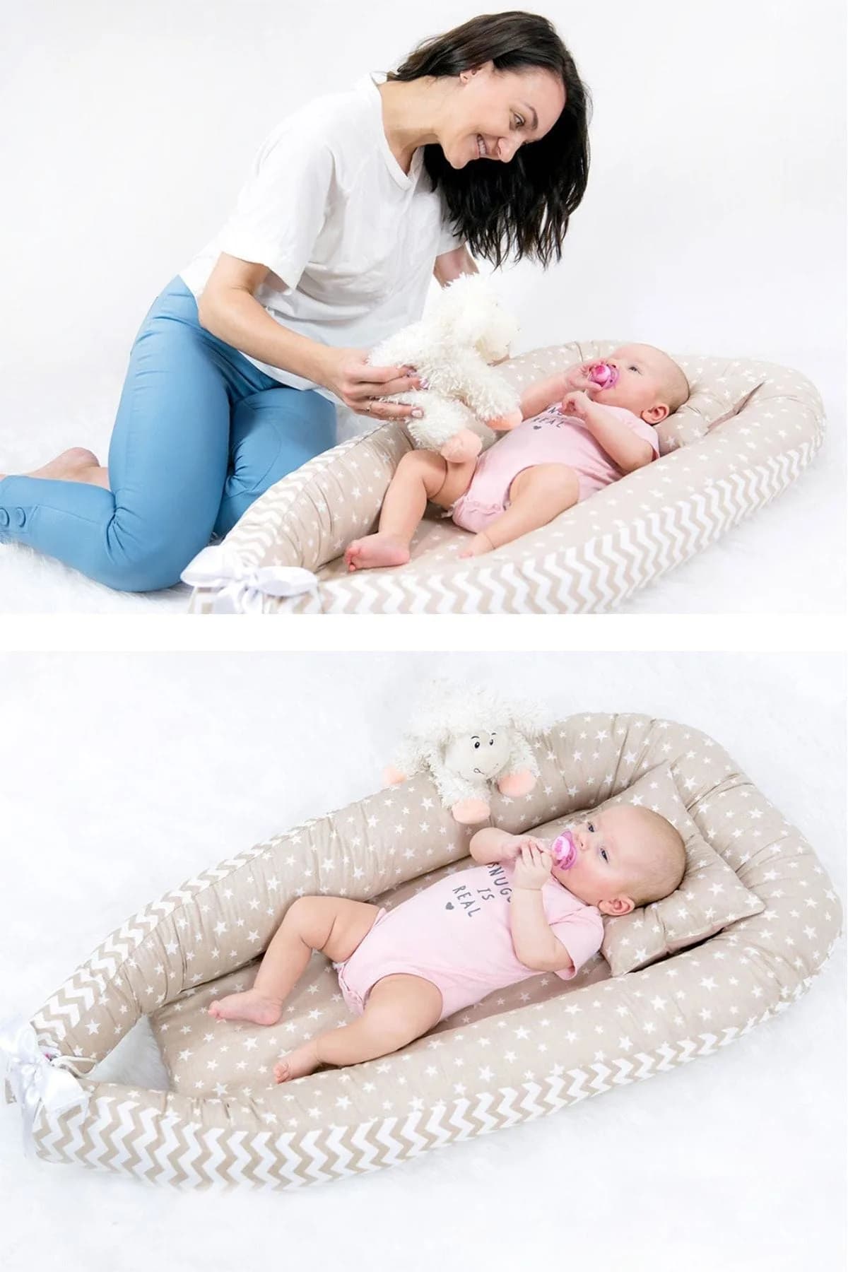BabyNest orijinal bebek uyku ürünü