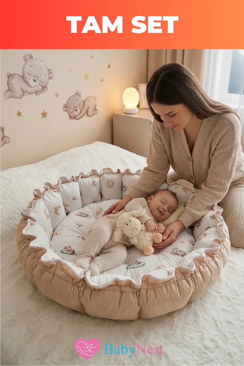 BabyNest güvenli uyku deneyimi