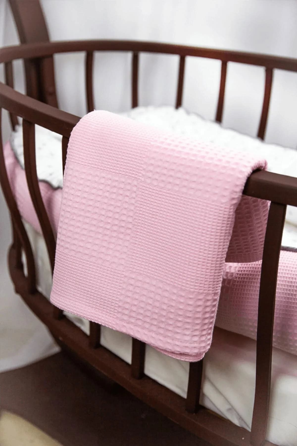 Bebek Pikesi Pembe Renk Yeni 90x90cm