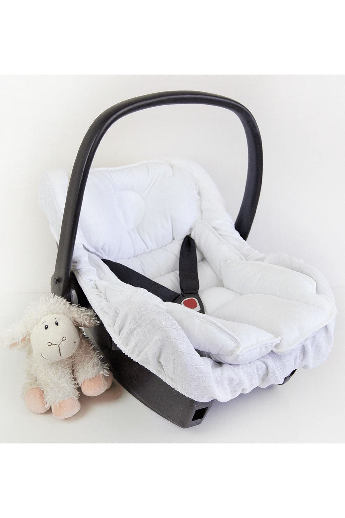 Puset Minderi Ve Puset Carsafi %100 Pamuk Beyaz Muslin