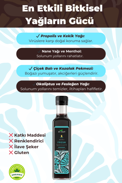 Fresh - Nefes Açıcı ve Solunum Destek İçeceği