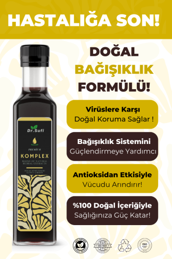 Dr.Sufi - Komplex - Bağışıklık Güçlendiren Bitkisel Karışım